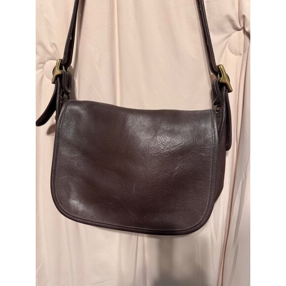 COACH 9951 Patricia Legacy 1998 Brown Leather With Weight Watcher Charms - Picture 1 of 10